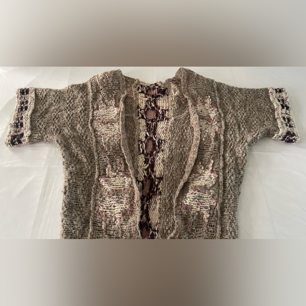 Free People Chunky Knit Shrug